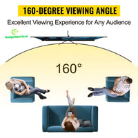 🎬 100inch Portable Projector Screen with Stand – 4K HD Foldable Cinema Display™