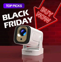 1080P Smart Projector — Portable Home Theater Edition 📽️