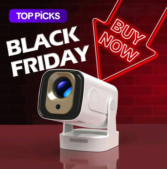 1080P Smart Projector — Portable Home Theater Edition 📽️
