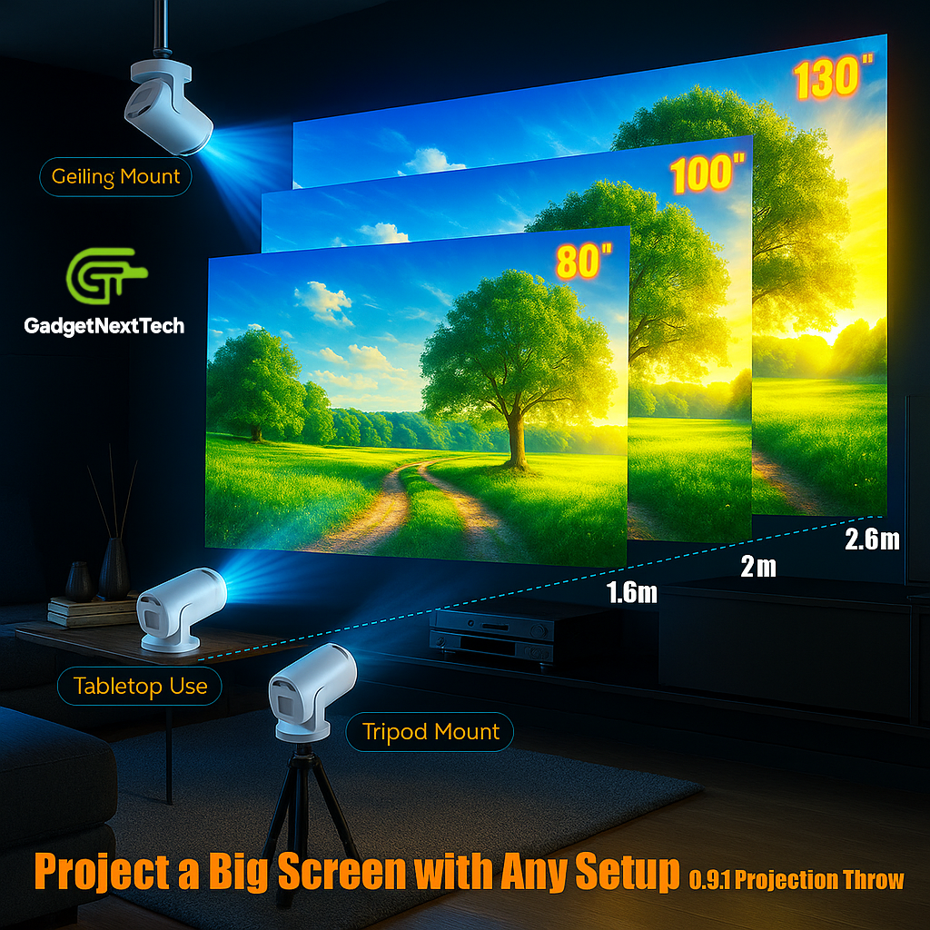 HD Projector™ – Your Portable Home Cinema 🎬