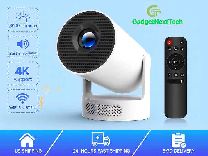 HD Projector™ – Your Portable Home Cinema 🎬